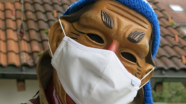 In welcher Form 2022 in Bonndorf Fasnet gefeiert werden kann, ist noch offen. Die Pflumeschlucker sind aber auf jeden Fall gerüstet.