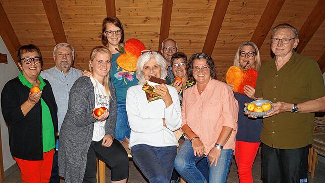 Seit November feilt das Gremium um Erich Fruh (ganz hinten) an dem Programm rund um Schokolade und Obst für Herbstwoche und Markt.
