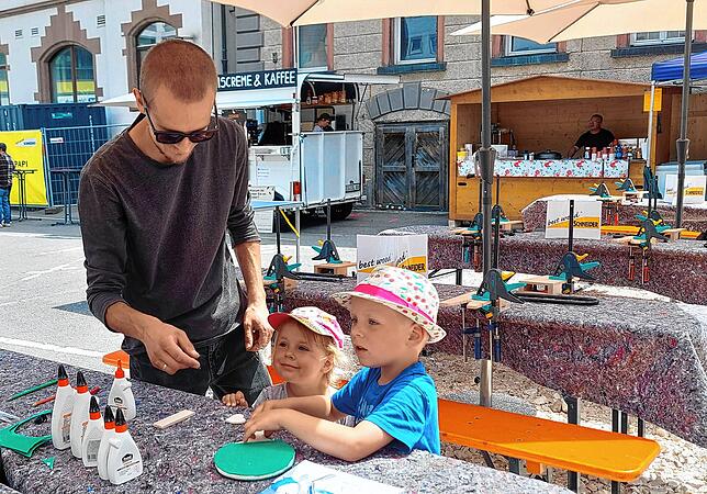Bild 9: Impressionen vom Stadtfest in Meßkirch am Samstag, 12. Juli 2025, mit Stadtlauf des TV
