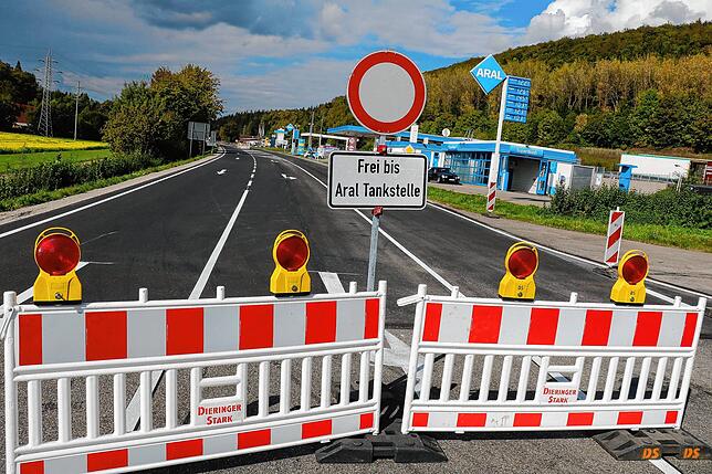 Nur noch ein paar Tage: Die Sperrung der B 27 zwischen Blumberg und Behla rückt dem Ende entgegen.