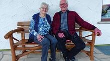 Das Ehepaar Anna und Konrad Amann aus Gutenstein kann nach 60 Ehejahren die diamantene Hochzeit feiern.