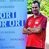 Zuversichtlich vor dem Pokal-Hit: Max Rümmele (links), der Torwart und Vorsitzende des SV Häg-Ehrsberg, und Mittelfeld-Regisseur Patrick ...