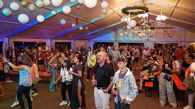 Bild 16: Bezirksmusikfest in Hohentengen – das Abendprogramm