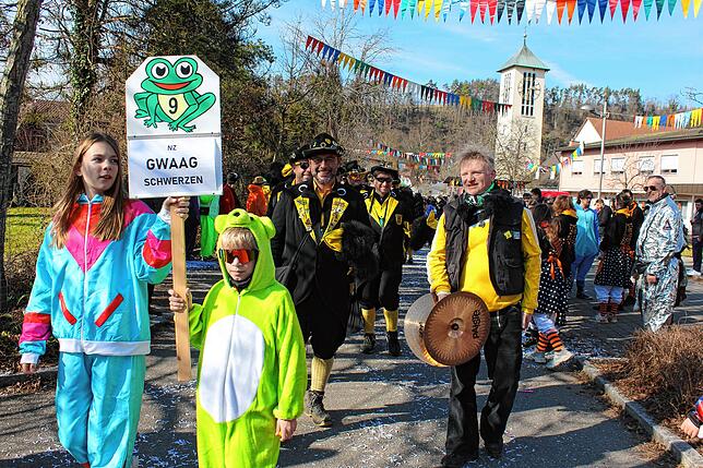 Bild 17: Fasnacht-Umzug 2025 in Wutöschingen: 41 Gruppen bringen viel Freude