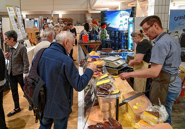 Die Messe Genuss pur im Milchwerk im Jahr 2019. 2020 gab es bei der Veranstaltung durch Corona eine Änderung. Aber welche war das?