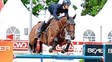 Die Weltmeisterin von 2018, Simone Blum vom LRFV Massenhausen, ist beim Fest der Pferde am Start. Bild: Roger Müller