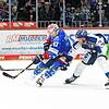 Nationalspieler Alexander Karachun (links) fand trotz langer Verletzungspause schnell wieder in den Rhythmus und gehört zu den ...