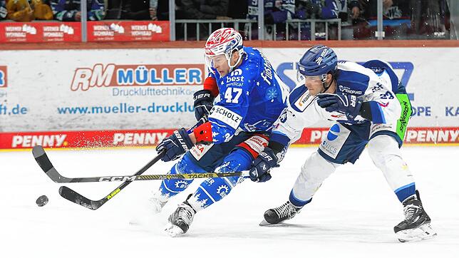 Nationalspieler Alexander Karachun (links) fand trotz langer Verletzungspause schnell wieder in den Rhythmus und gehört zu den ...