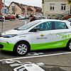 Eins von 17 E-Carsharing-Autos im Landkreis Waldshut.