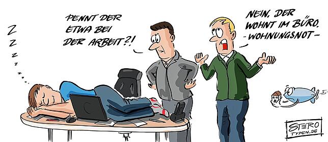 Bild 35: Die Karikatur der Woche: Reagenz verwechselt?