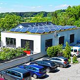 Die Optigrün-Firmenzentrale in Krauchenwies-Göggingen.