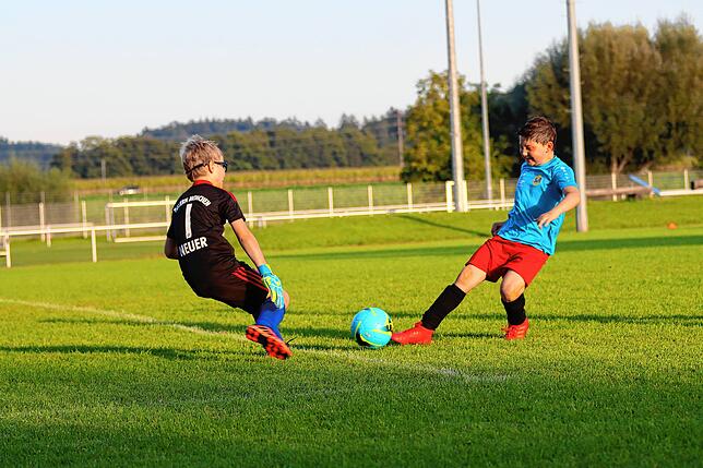 Bild 17: Auch die Jugendfußballer starten in die Saison. Wir haben Bilder vom E-Jugendtraining des SV Allensbach!