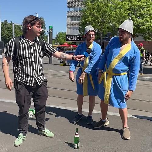 So schön feiern Stars und Fans in Basel den Eurovision Song Contest