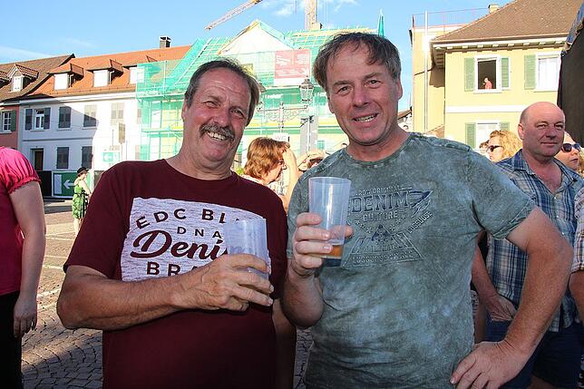 Bild 4: Howard Carpendale auf dem Markdorfer Marktplatz Teil 1