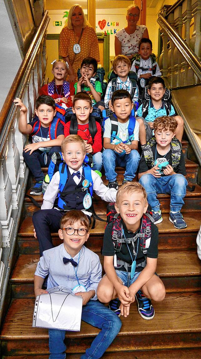 Zwölf Jungen und Mädchen wurden in die Grundschulförderklasse der Heinrich-Hansjakob-Schule Waldshut eingeschult. Klassenlehrerinnen ...