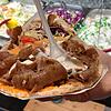 Eine kulinarische Augenweide: Der Berliner Döner im Kebaphaus.