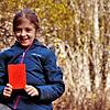 Leonie Volkmer aus Wittnau hatte am Murgtalpfad großen Erfolg mit ihrer Idee ein Gästebuch auszulegen.