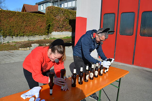 Bild 21: Bilder vom Leimbacher Rathaussturm