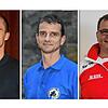 Tobias Haaga (links) und Mike Pfaff (mitte) sind skeptisch, ob eine Fortführung der Ringersaison Sinn macht. Matthias Brenn spricht sich ...