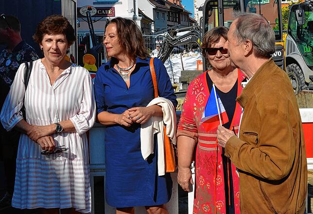 Bild 33: Bilder vom Empfang der Delegation aus Ensisheim im Markdorfer Rathaus (2/2)