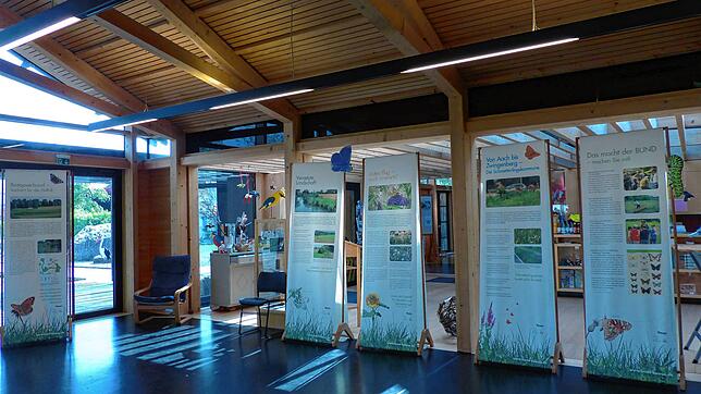 Geöffnet ist im Naturschutzzentrum jetzt auch die vom Bund für Umwelt und Naturschutz (BUND) konzipierte Wanderausstellung ...