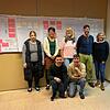 Das Kernteam des Ja-Vereins in Sachen Dorfentwicklung (v. l.): Jenny Hotz, Johanna Schmid, Thekla Korhummel, Thomas Hann (Berater) und ...