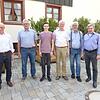 Der Vorstand der IG WTB freut sich auf die bevorstehende Dampfzugsaison v. l. Bürgermeisterstellvertreter Rainer Gradinger, Gerhard ...