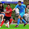 Torschützen unter sich: André Holzapfel (rechts) brachte den SV Buch im Rückspiel beim FC Hochrhein in Führung, Francesco Melina sorgte ...