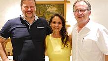 Das wichtigste Stück der Kulisse von "Zwischen den Welten", ein Schiff, wird die Firma Holzbau Bruno Kaiser anfertigen, im Bild von ...