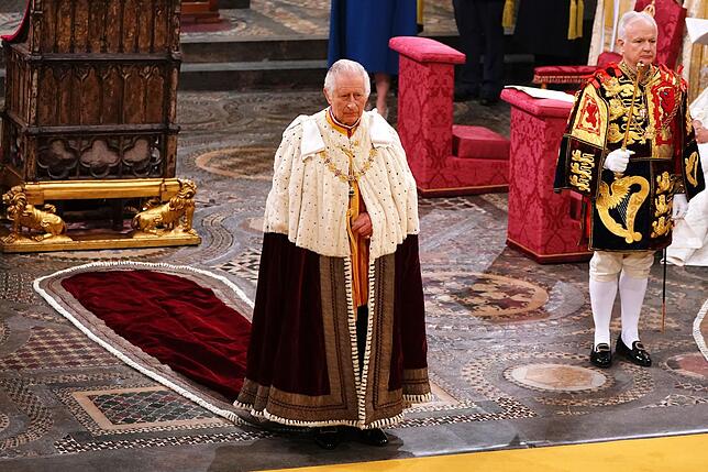 Nun ist er offiziell gekrönt: König Charles III.