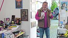 Hans-Joachim Löwer organisierte mit seiner Frau Ingrid einen Flohmarkt für den guten Zweck.