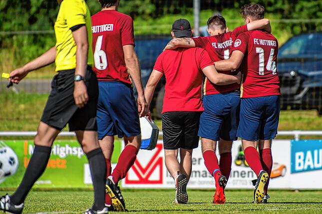 Bild 7: FC Weizen legt im Abstiegsspiel zur Kreisliga B ein 3:0 gegen FC Huttingen vor &ndash; wir haben Bilder!