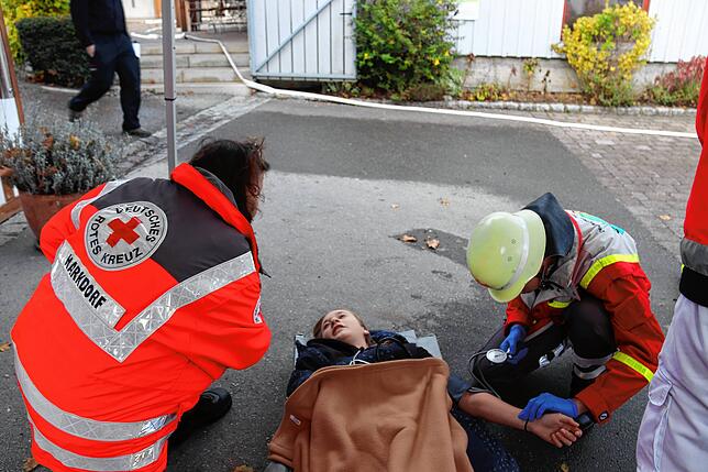 Bild 14: Bilder von der Feuerwehrhauptübung der Feuerwehr Riedheim