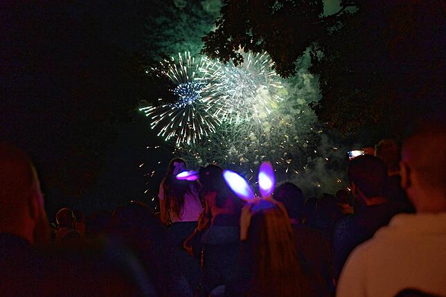 Bild 26: Bilder vom Feuerwerk beim Seehasenfest