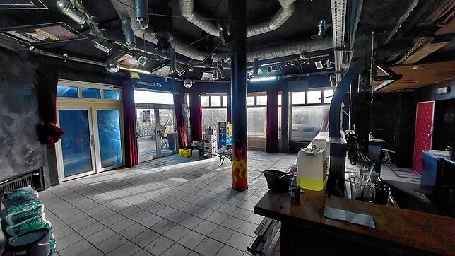 Das neue Omega-Herzstück: Im Café und im angrenzenden Biergarten sind regelmäßige Öffnungszeiten geplant.