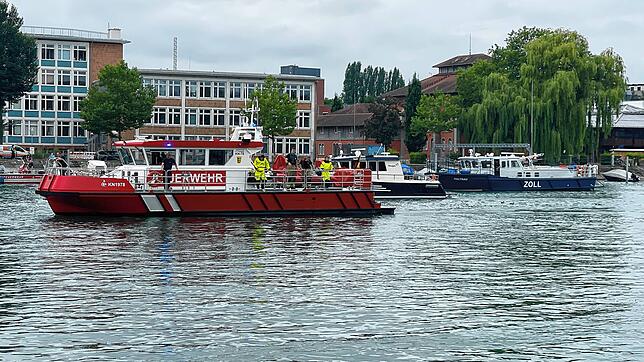 Bild 23: Person am Seerhein vermisst: Bilder der Suche in Konstanz