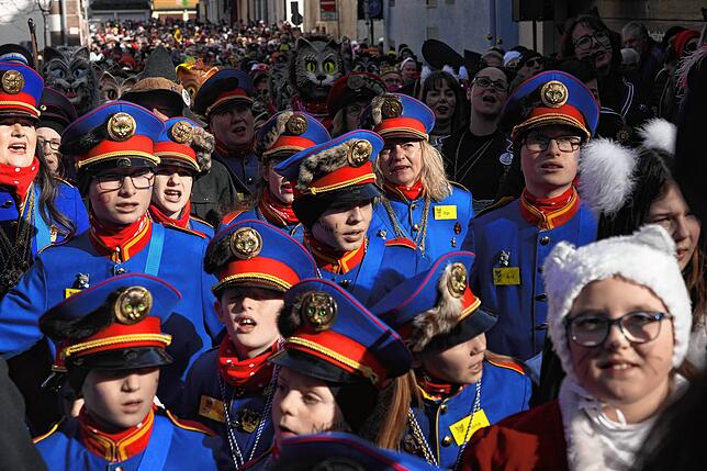 Bild 12: Katerbefreiung im Riet 2025 bei der Villinger Fasnacht