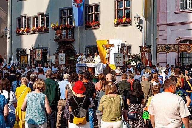 Bild 20: Fronleichnams Prozession in Villingen