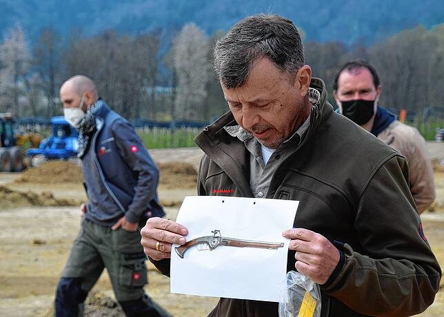 Zu diesem Typ Waffe passt laut Jürgen Hald die gefundene Kugel.
