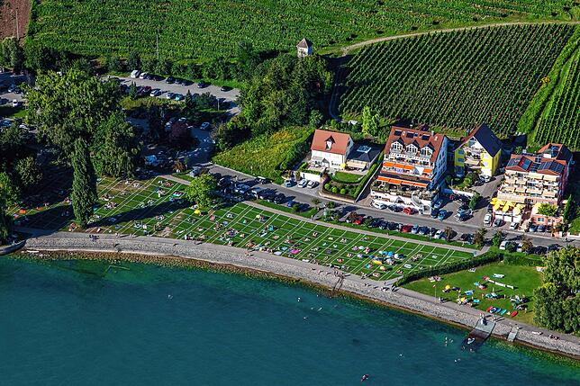Bild 8: Voll, voller, Bodensee: Spektakuläre Luftaufnahmen zeigen, wie es am Wochenende auf dem Wasser zuging