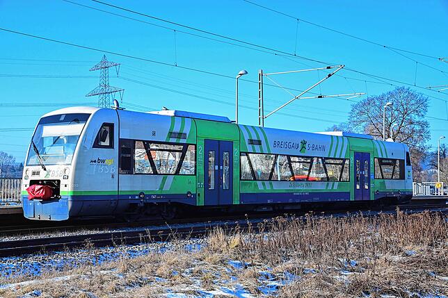 Der Ringzug, hier bei einem Halt in Brigachtal, fährt wohl ab dem Jahr 2030 nach St. Georgen.