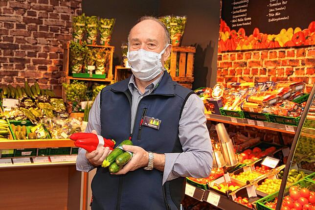 Die Schweizer Kunden fehlten in den vergangenen Monaten: Michael Schmidt, Geschäftsführer der Schmidts Märkte freut sich auf mehr ...