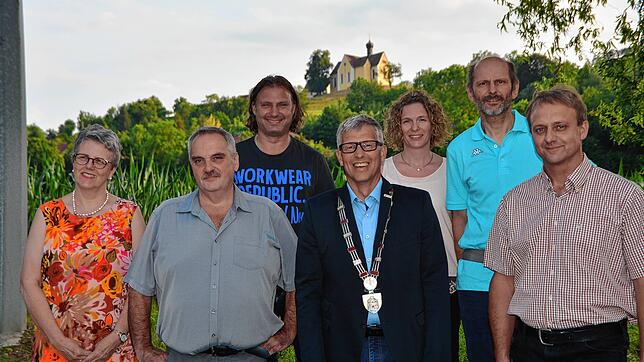Wie wird es weitergehen für den Ortschaftsrat Baitenhausen und Schiggendorf? Unser Bild zeigt die Mitglieder des Gremiums nach ihrer ...