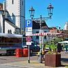 Aktuell findet der Wochenmarkt auf dem Marktplatz statt. Nach dem Ende der Bauarbeiten in der Marktstraße soll er wieder dorthin ...