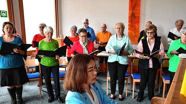 Das mittlerweile vierte Konzert des Gesangvereins im evangelischen Gemeindehaus findet unter der Leitung von Elena Saric statt. Foto: ...