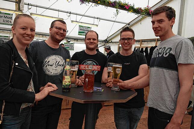 Bild 18: Bilder vom Sonntagsfrühschoppen beim Blütenfest in Oberteuringen