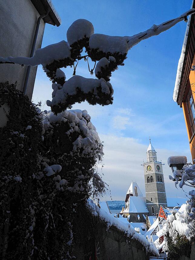 Bild 6: Das kommt so bald nicht wieder: Neue Bilder aus dem Winterwunderland rund um Überlingen und Salem