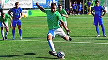 Nervenstark: Moritz Erne – hier ein Archivbild – traf in der Schlussphase per Strafstoß zum 2:2-Endstand für die SG Mettingen/Krenkingen ...