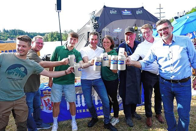 Bild 2: Das Brigachfest begeistert mit Musik und Geselligkeit