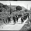 Der Umzug der Junggesellen um 1930.